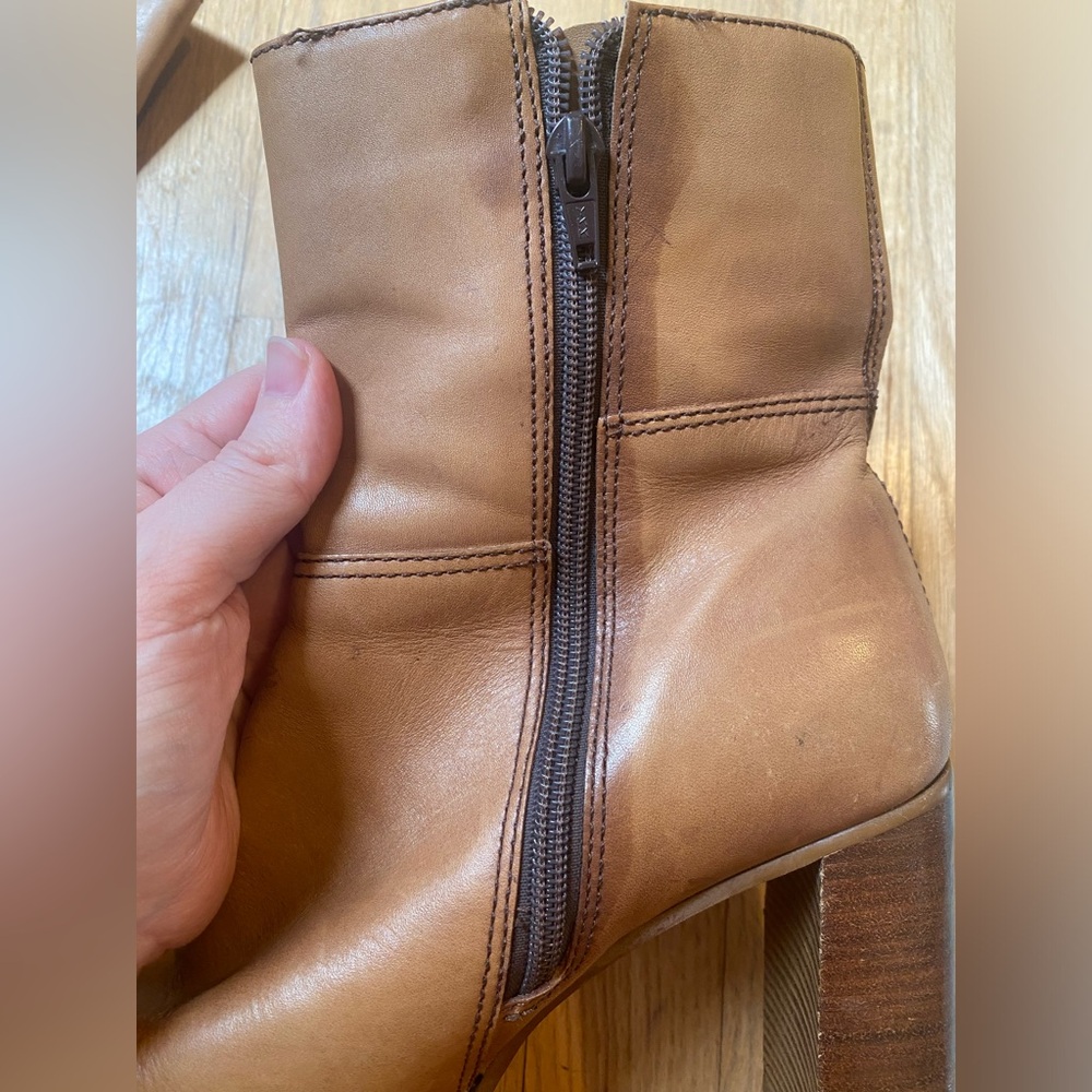 Vintage 90’s Candies Patchwork Platform Genuine L… - image 4